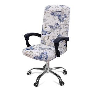 One Piece Printed Office Chair Cover