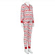 Family Matching Christmas Deer and Snowflake Pajamas Set