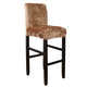 MAKELIFEASY™ Velvet Square Bar Stools Chair Cover