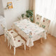 Makelifeasy™ Tablecloth Chair Cover Set