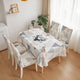 Makelifeasy™ Tablecloth Chair Cover Set