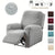 Recliner Sofa Cover Leaves For 1/2/3 Seats