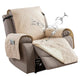 100% Waterproof Recliner Slipcover Rhombus For 1/2/3 Seats