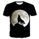 Wolf 3D Print T-Shirt