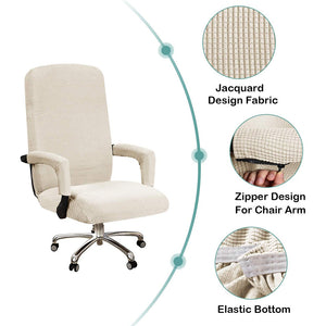 Office Chair Cover with Armrest Covers