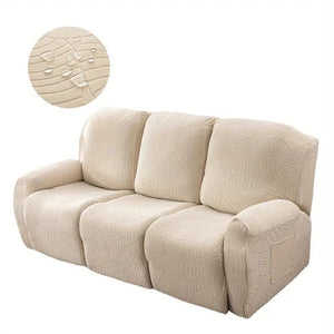 Recliner Sofa Cover Leaves For 1/2/3 Seats