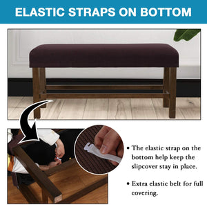 Recliner stretch Bench slip cover 