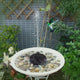 Solar Powered Hummingbird Fountain