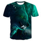 Wolf 3D Print T-Shirt