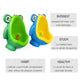 Baby Boy Wall-Mounted Frog Potty for Toilet Training