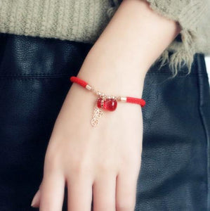 Lucky Red Money Bag Bracelet