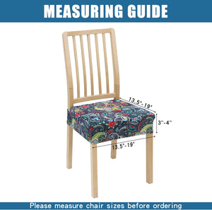 Printed Dinning Chair Seat Covers