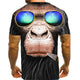 3D Graphic Printed Short Sleeve Shirts Daily Tops Rock Streetwear