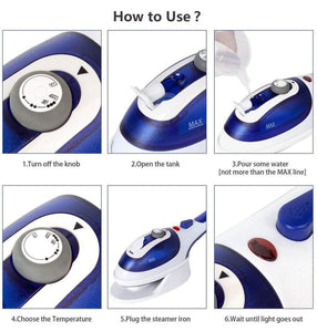 Portable Handheld Steam Iron