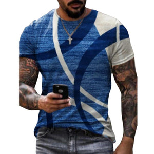 3D Graphic Printed Short Sleeve Shirts Camouflage