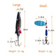 Shop 30pcs/lot Spoon Metal fishing lure