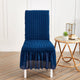 Seersucker Dining Chair Cover