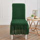 Seersucker Dining Chair Cover
