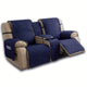 100% Waterproof Loveseat Recliner Cover with Console