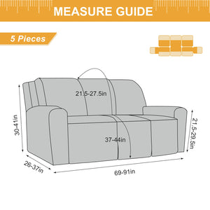 Jacquard Recliners Slipcovers For 1/2/3 Seats