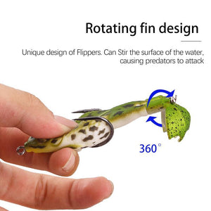 (🎁HOT SALE-50% OFF) Double Propeller Frog Soft Bait