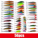 Mixed Fishing Lure Kit Set Trolling Artificial Bait Lifelike Wobbler Carp Fishing Tackle