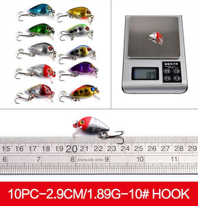 56Pcs/lot Fishing Lure