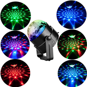 Sound Activated Rotating Strobe Light