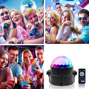 Sound Activated Rotating Strobe Light