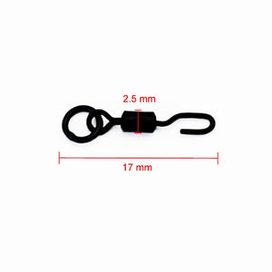 20PCS Fishing Ring Swivels