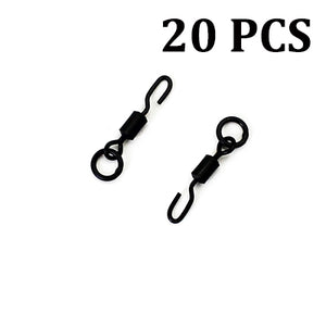 20PCS Fishing Ring Swivels
