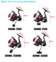 AR-C 3D Gear Spinning Fishing Reel