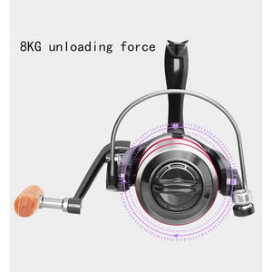500-6000 Metal Spinning Fishing Reel
