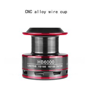 500-6000 Metal Spinning Fishing Reel