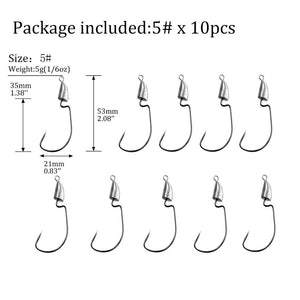 10pcs/lot Fishing Hooks