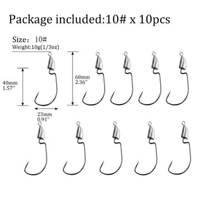 10pcs/lot Fishing Hooks