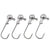 10 PSC/Lot Soft Fishing Hooks