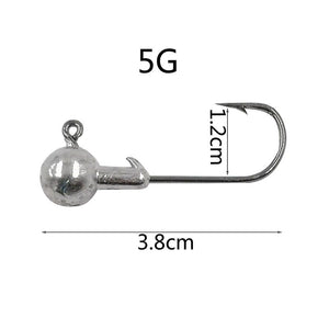 10 PSC/Lot Soft Fishing Hooks