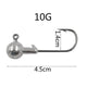 10 PSC/Lot Soft Fishing Hooks