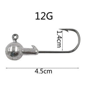 10 PSC/Lot Soft Fishing Hooks